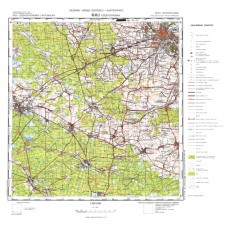 Mapa topograficzna 85.05.2
