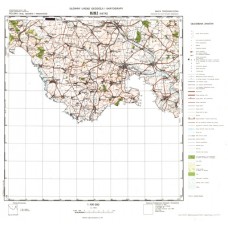 Mapa topograficzna 85.09.2