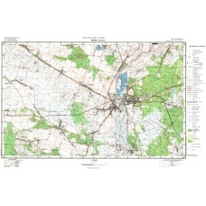 Mapa topograficzna 142.44