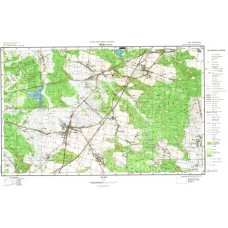 Mapa topograficzna 143.33