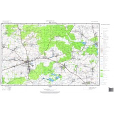 Mapa topograficzna 464.44