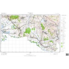 Mapa topograficzna 541.11