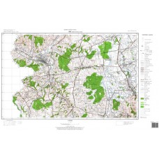 Mapa topograficzna 541.14