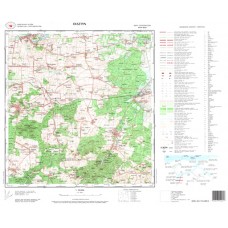 Mapa topograficzna M-34-39-D