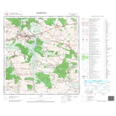 Mapa topograficzna M-34-52-B