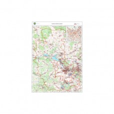 Mapa topograficzna miasta Gliwice i powiatu gliwickiego