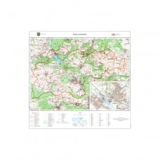 Mapa topograficzna powiatu myszkowskiego